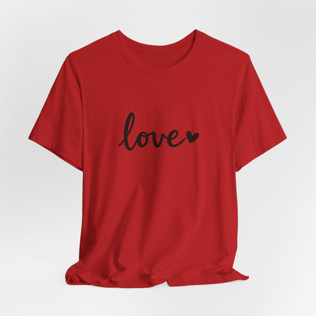 Love Script Tee