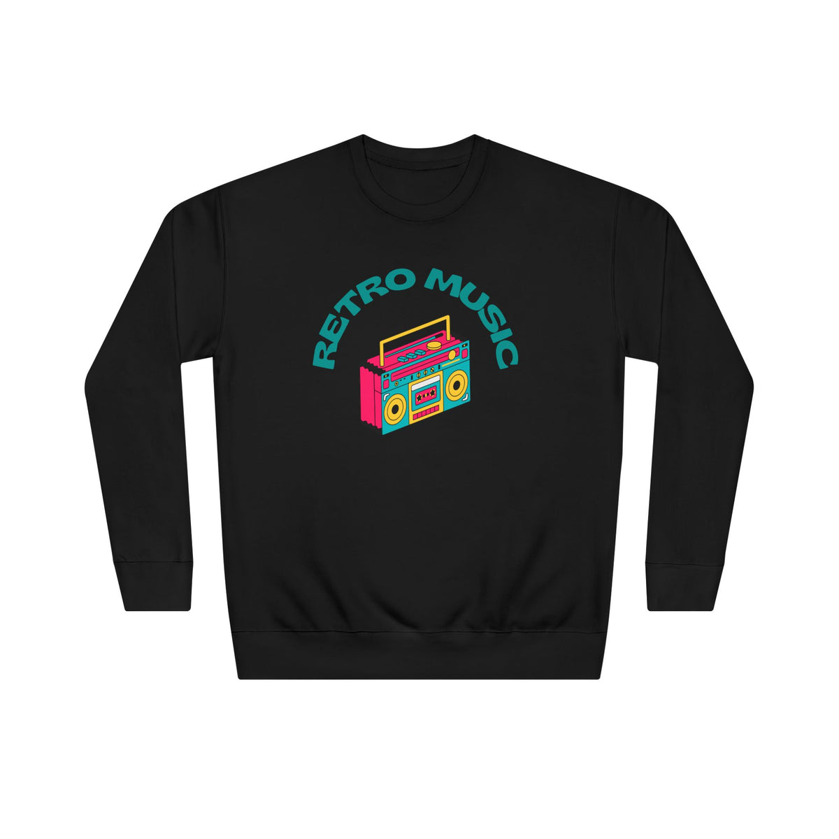 Vintage Boombox Graphic Crewneck | Women