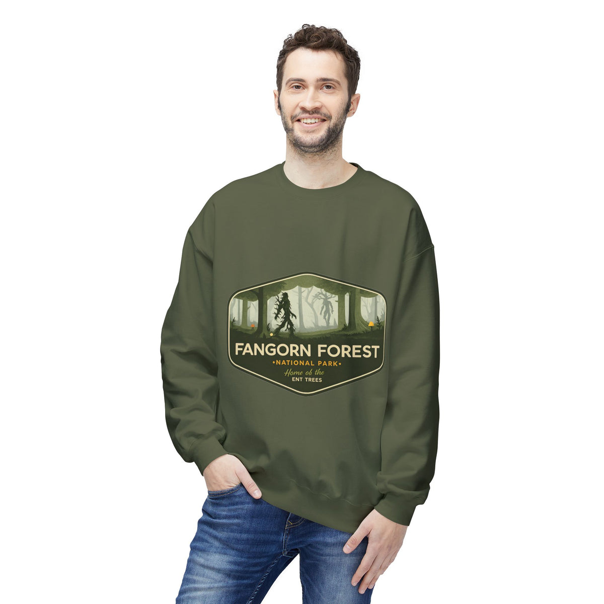 Fangorn Forest Crewneck Sweatshirt
