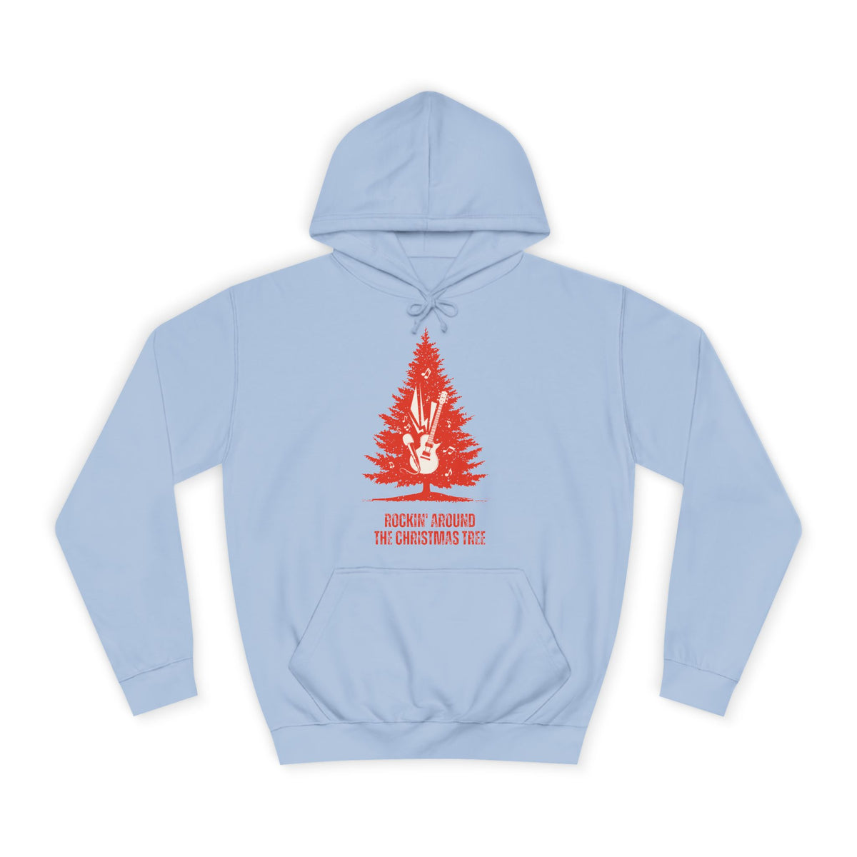 Christmas Tree Bunny Hoodie