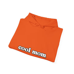 Cool Mom Hoodie — Retro Script "cool mom" Pullover for Mother's Day & Everyday