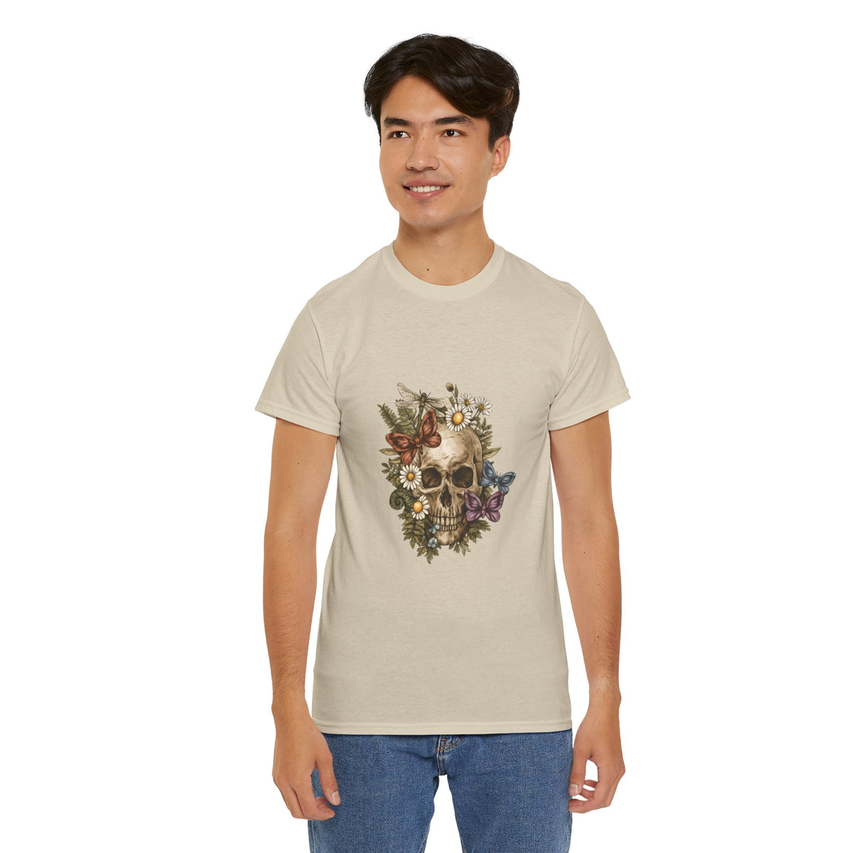 Floral Skull Tee Main image