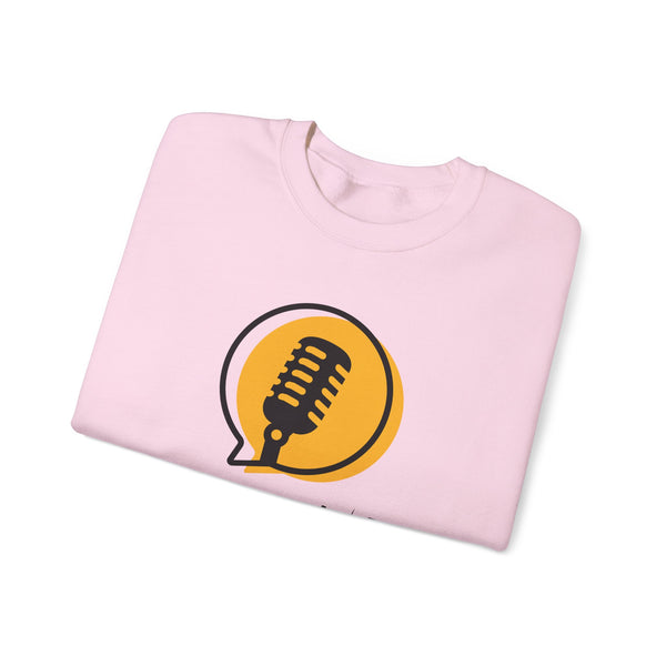 Podcast Microphone Crewneck Sweatshirt