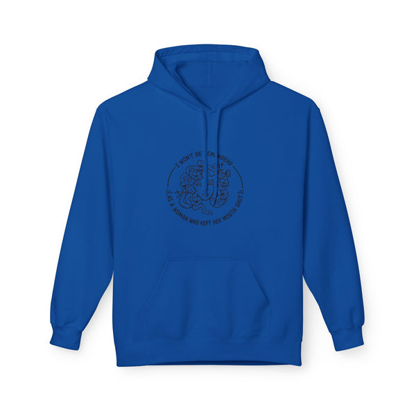 Hoodie — Cat Yoga Illustration “I Won’t Be Anxious If My Humans Keep Me Near Catnip”