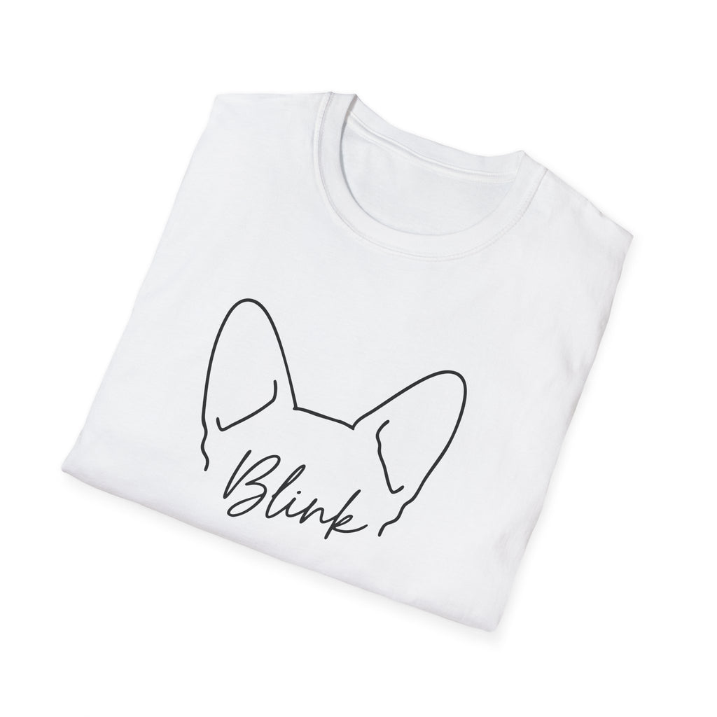 Cat Ears 'Blink' Graphic T‑Shirt