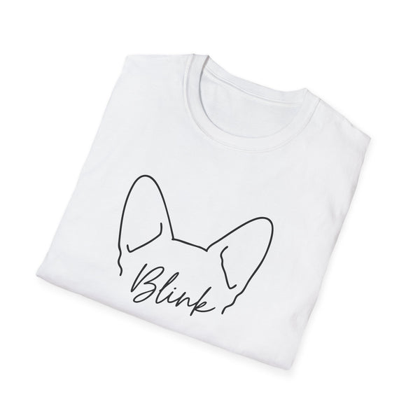 Cat Ears 'Blink' Graphic T‑Shirt