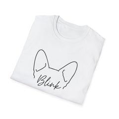 Cat Ears 'Blink' Graphic T‑Shirt