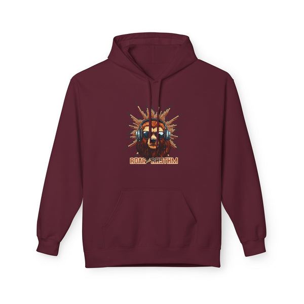 Roar with Rhythm Hoodie — Tribal Lion Graphic Pullover