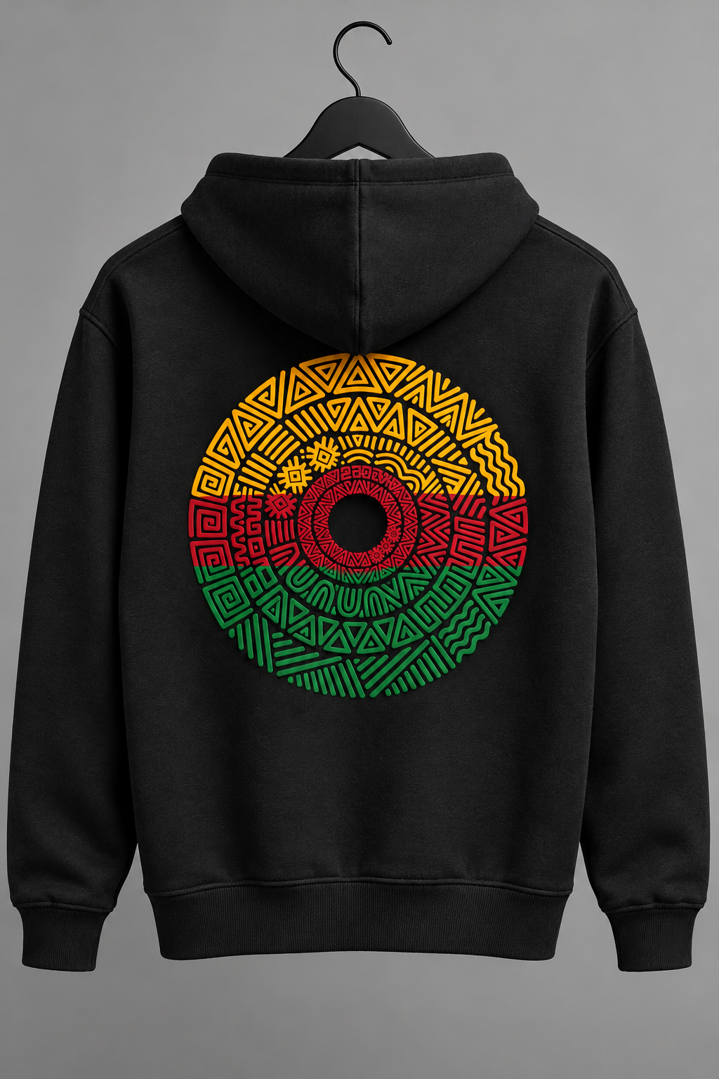 Tribal Mandala Geometric Graphic Hoodie