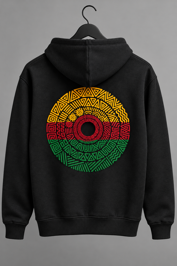 Tribal Mandala Geometric Graphic Hoodie