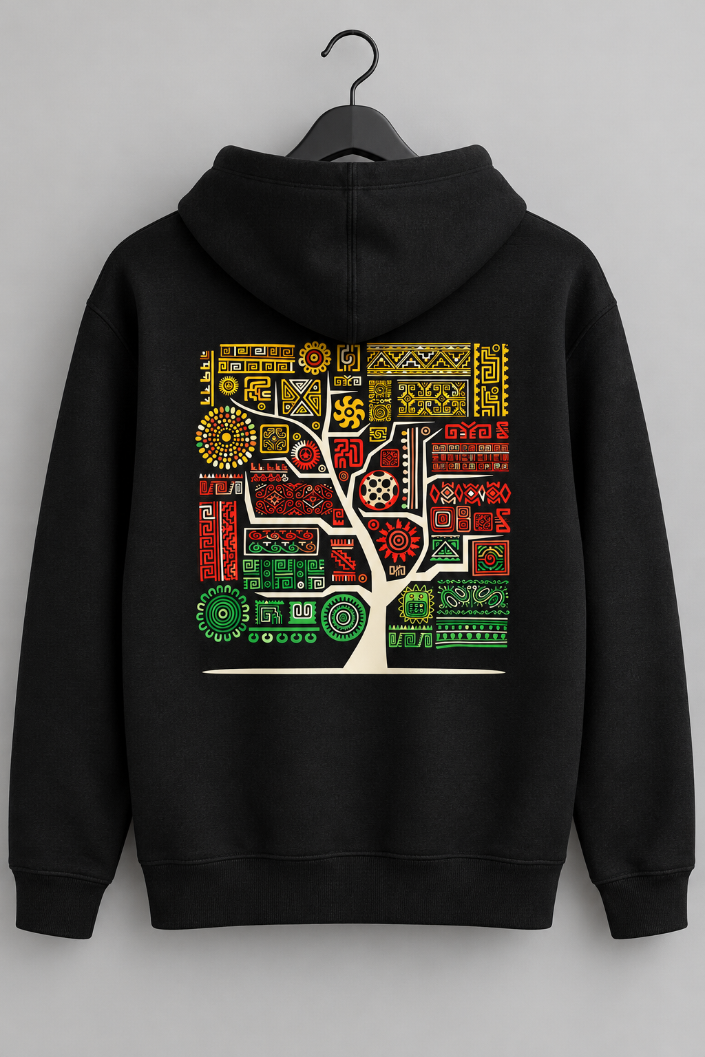 Ethnic Tribal Tree of Life Graphic Hoodie