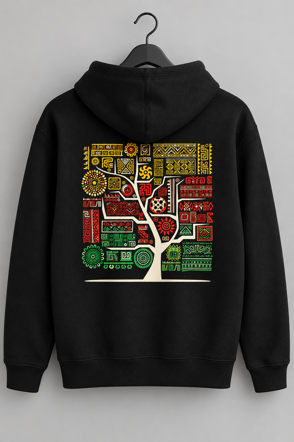 Ethnic Tribal Tree of Life Graphic Hoodie