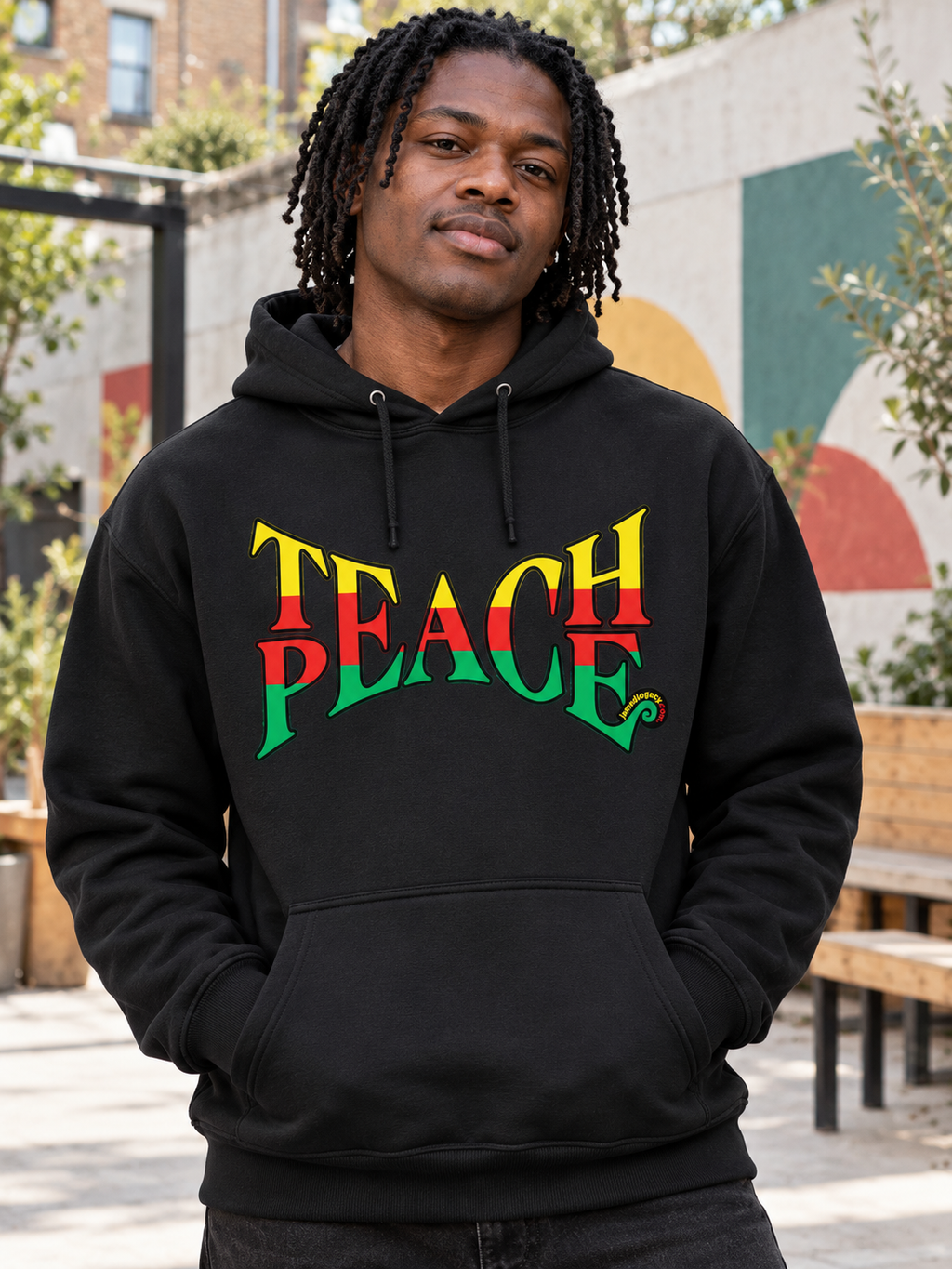 each Unity & Peace Graphic Hoodie