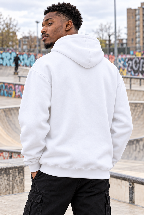 Abstract Tribal Neon Graphic Hoodie