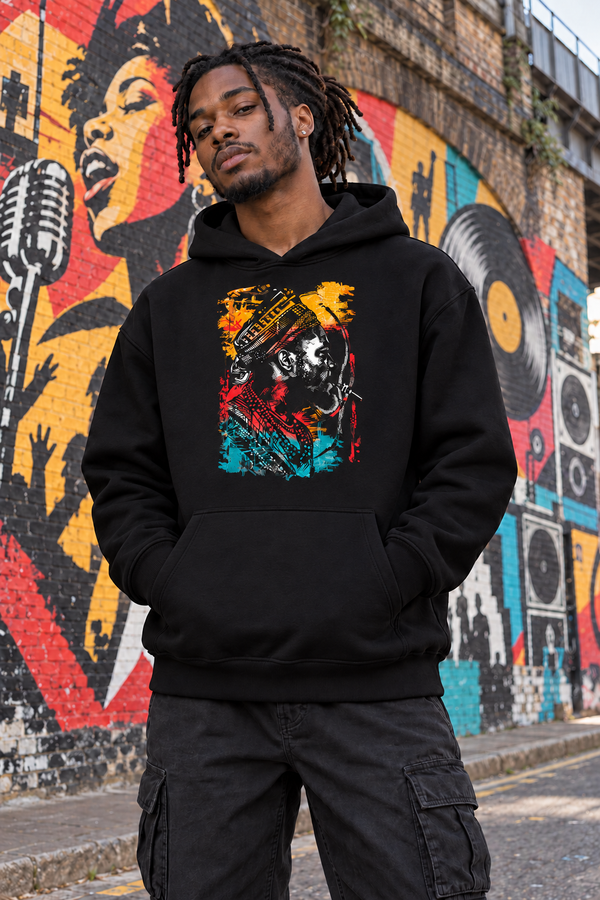 Cultural Heritage Musician Graphic Hoodie