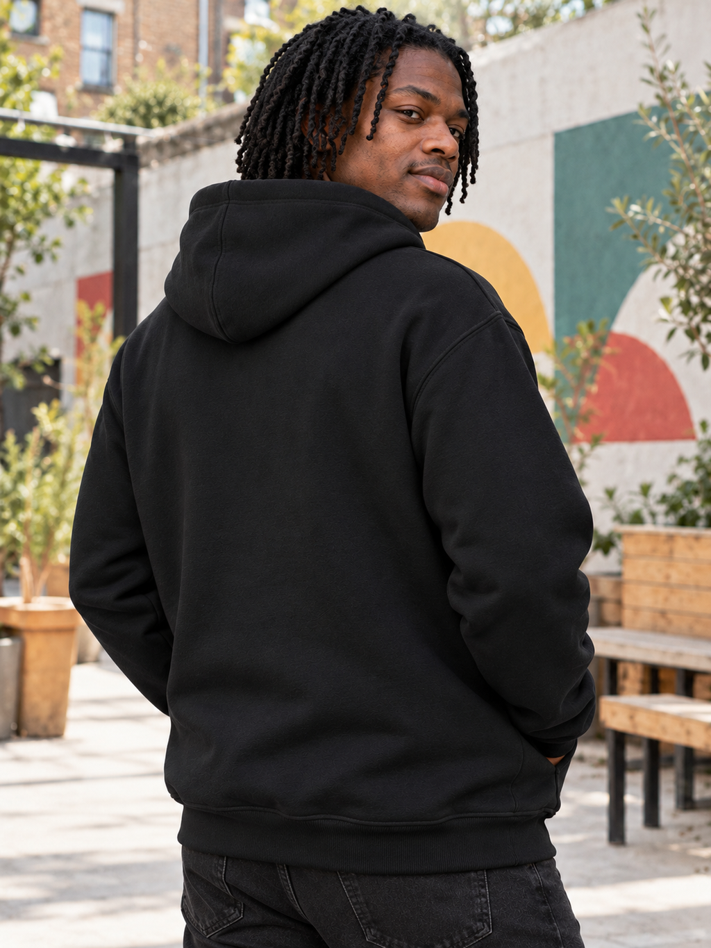 each Unity & Peace Graphic Hoodie