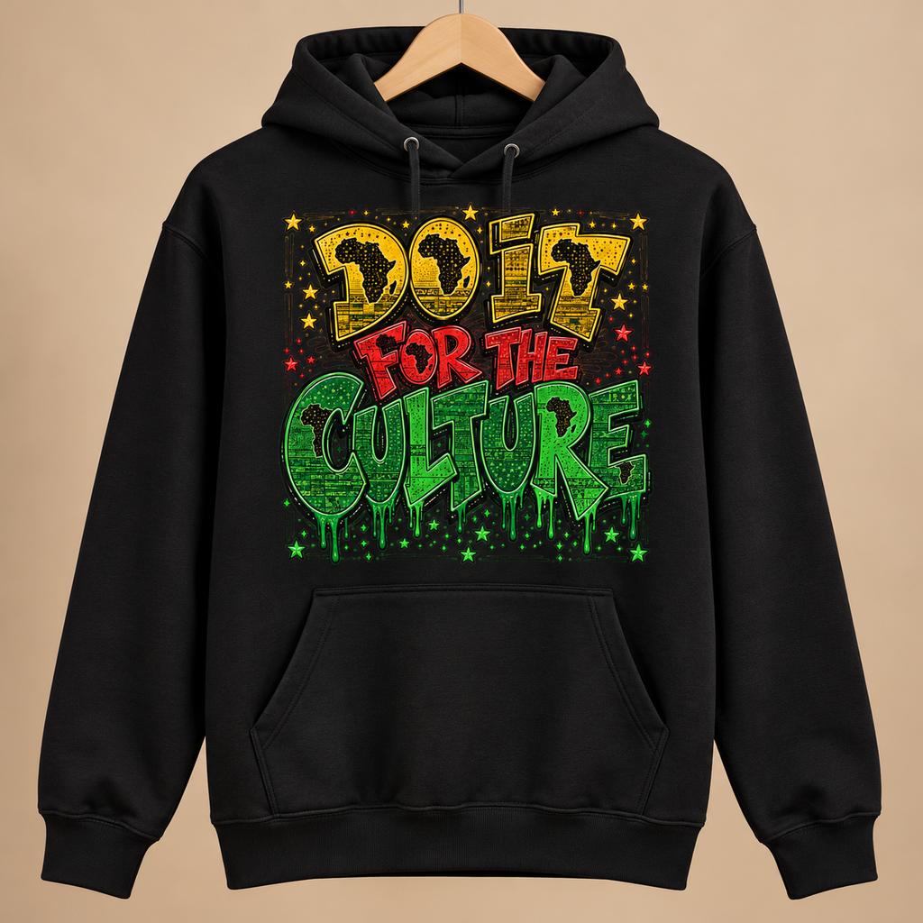 Do It For The Culture Graphic Hoodie