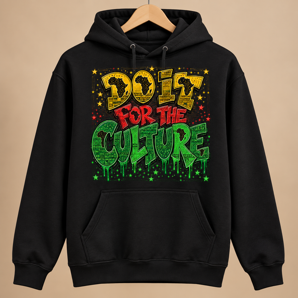 Do It For The Culture Graphic Hoodie