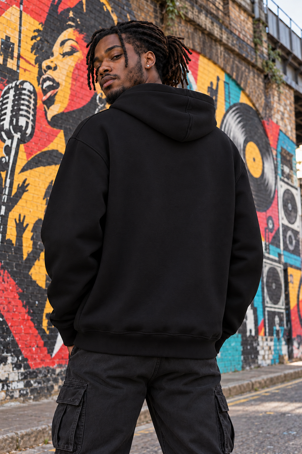 Cultural Heritage Musician Graphic Hoodie