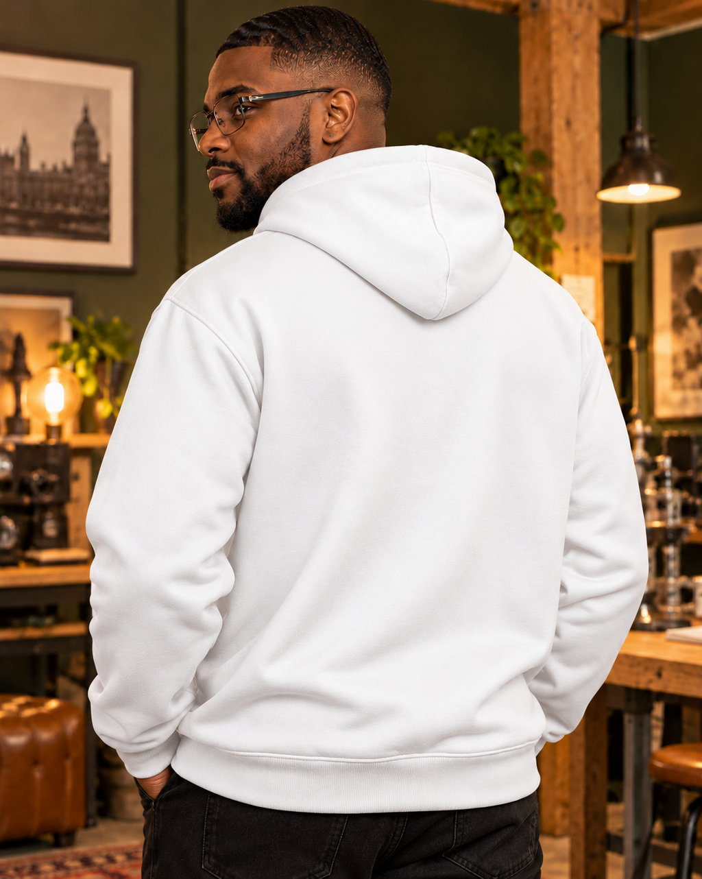 Better Than Yesterday Vintage Mandala Graphic Hoodie