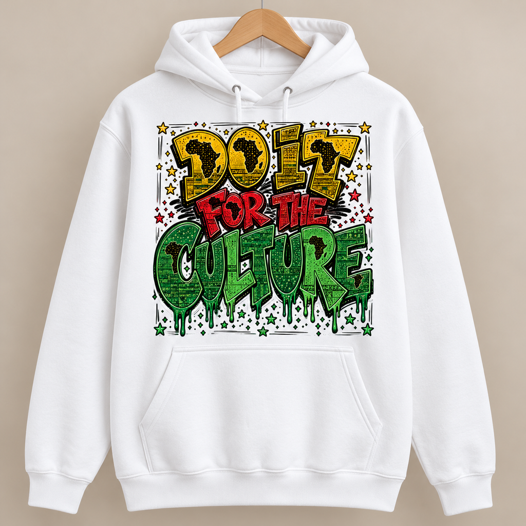 Do It For The Culture Graphic Hoodie