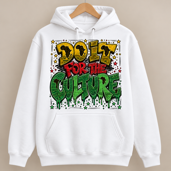 Do It For The Culture Graphic Hoodie