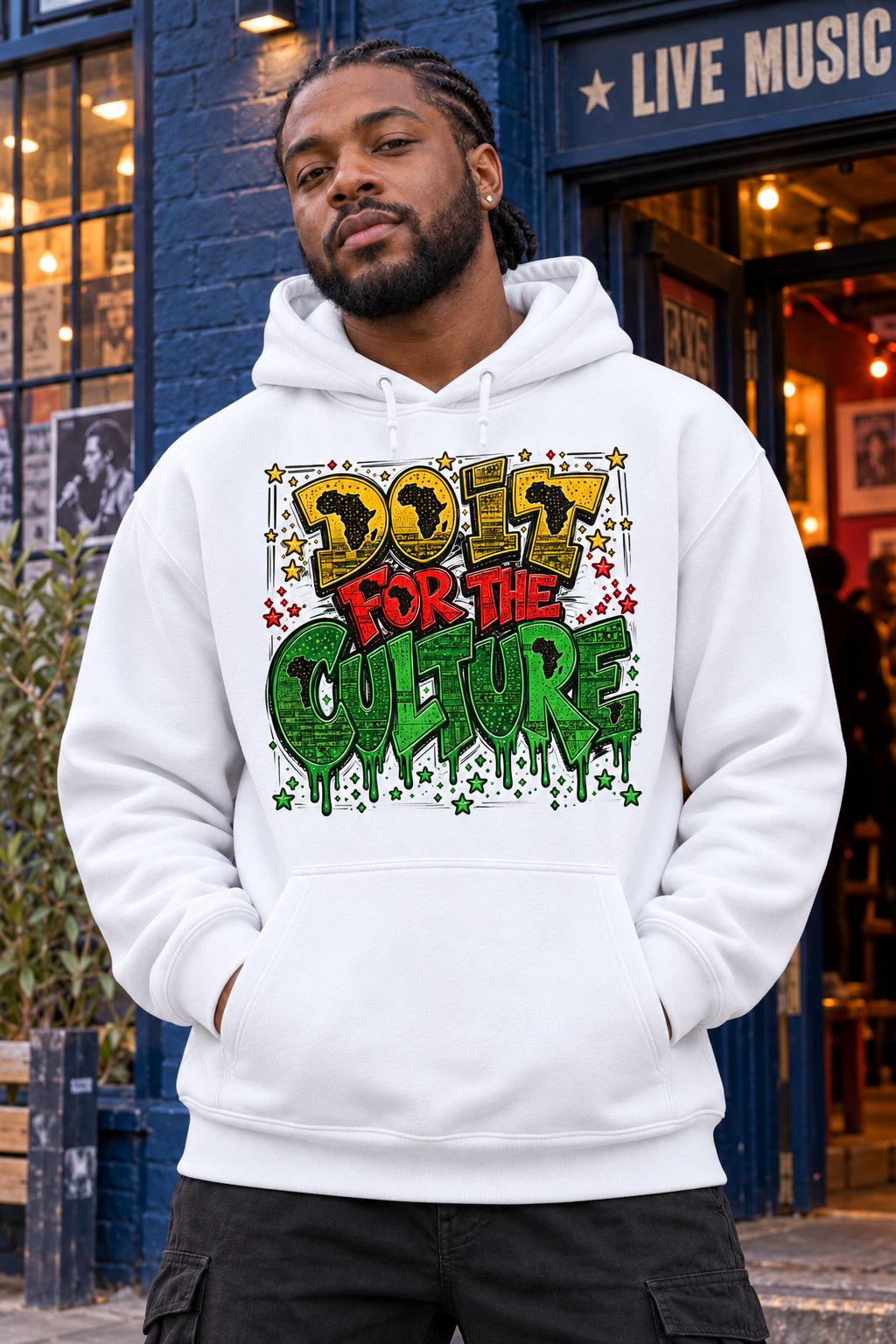 Do It For The Culture Graphic Hoodie