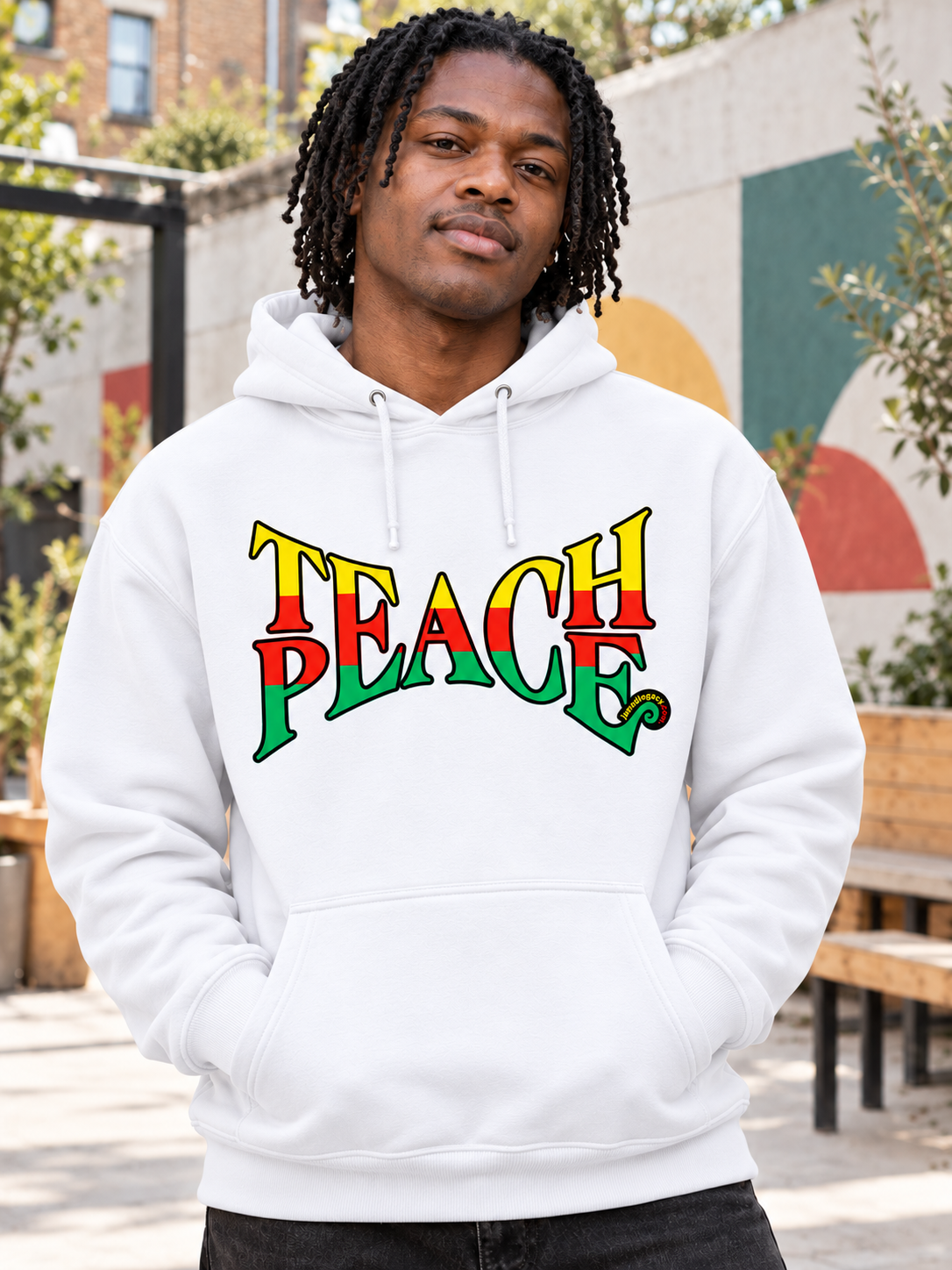 each Unity & Peace Graphic Hoodie