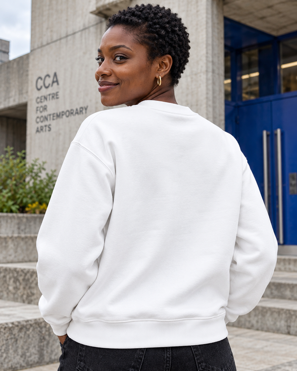 Afrofuturism Fashion Graphic Organic Sweatshirt