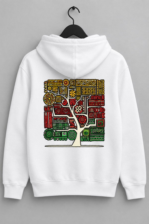 Ethnic Tribal Tree of Life Graphic Hoodie