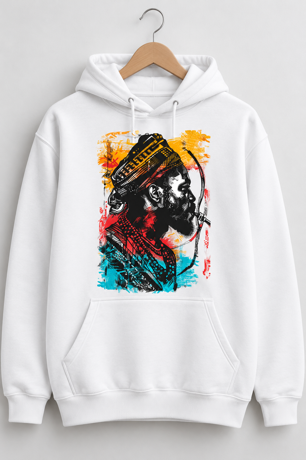 Cultural Heritage Musician Graphic Hoodie
