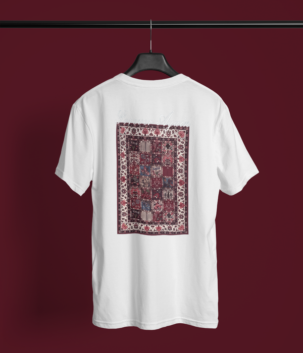 Forever Again Rug Tee | Patchwork Back Print