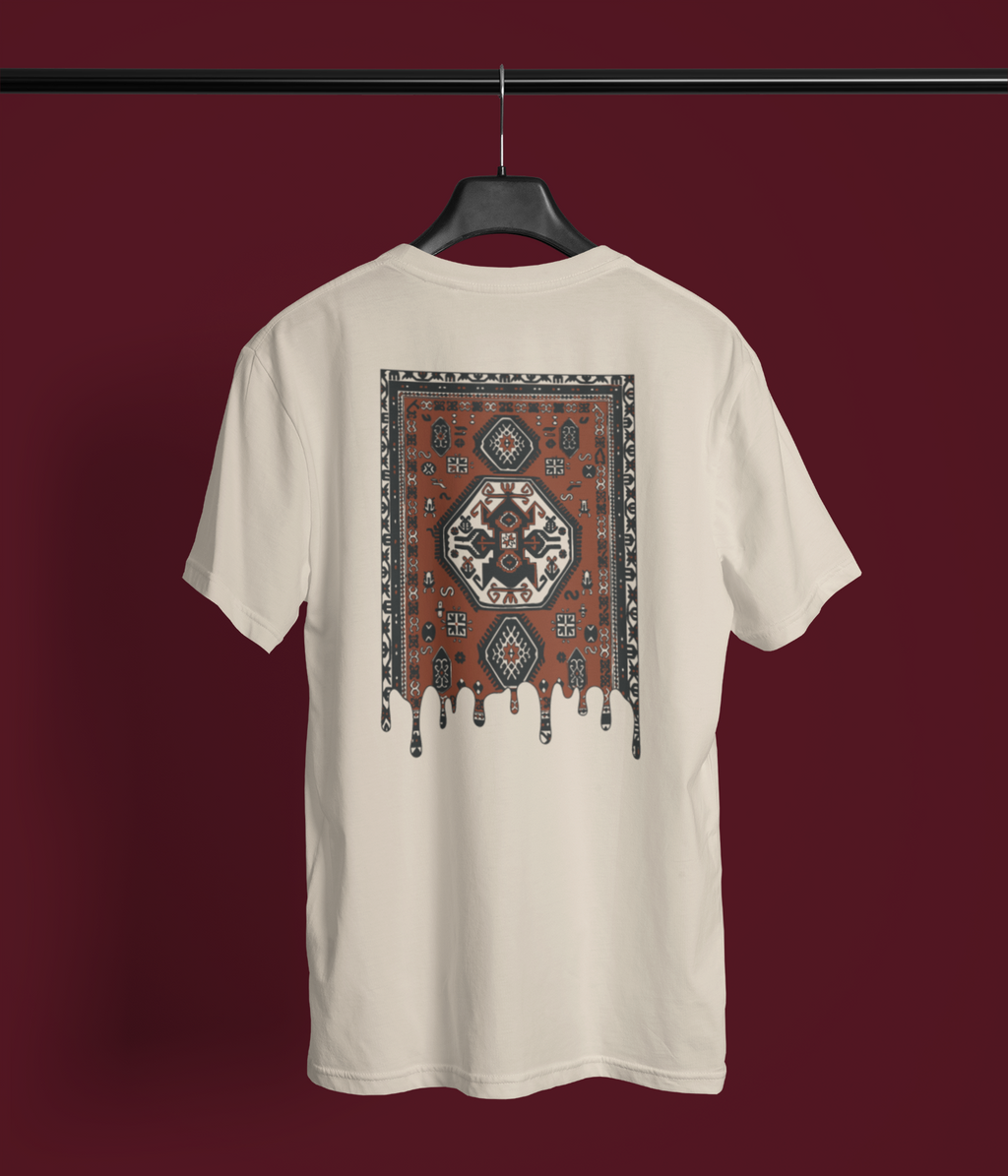 Persian Rug Drip Tee | Back Print