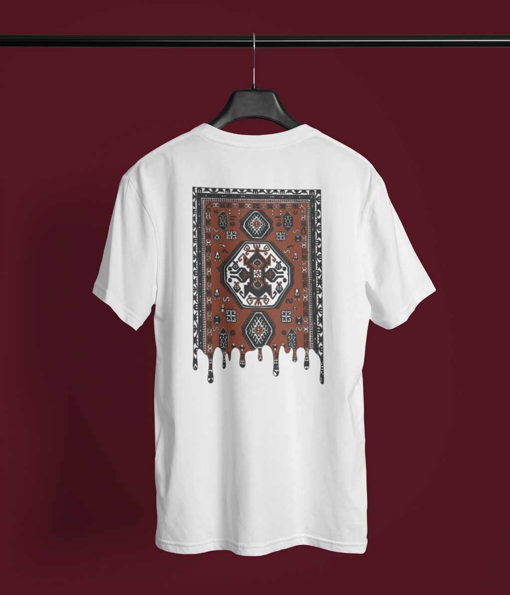 Persian Rug Drip Tee | Back Print