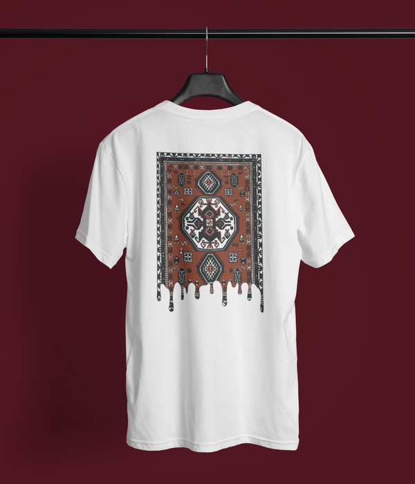 Persian Rug Drip Tee | Back Print