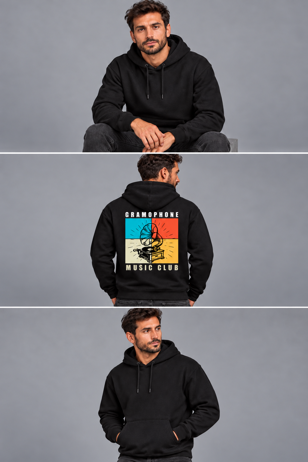 Gramophone Music Club Hoodie