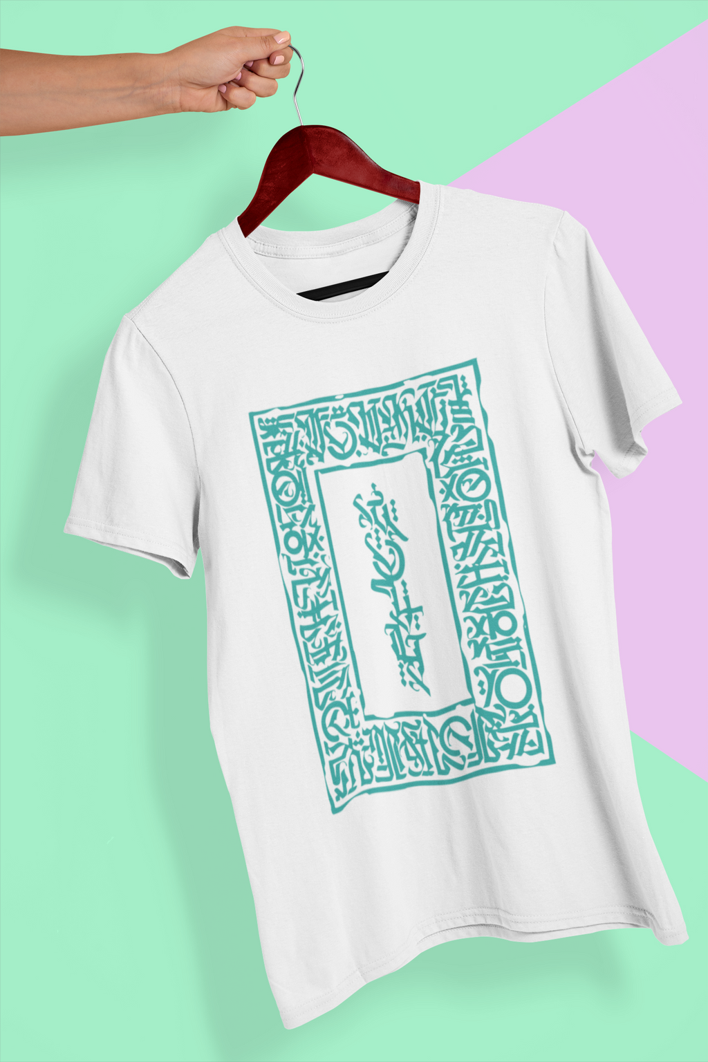 Vintage Ornate Frame Graphic Tee