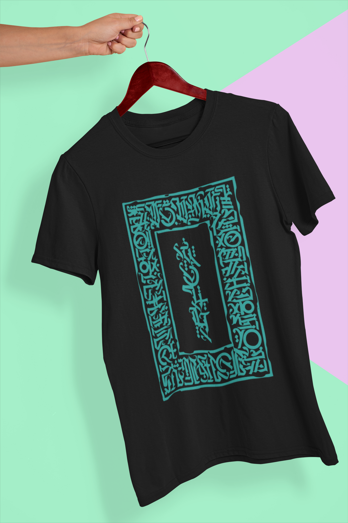 Vintage Ornate Frame Graphic Tee
