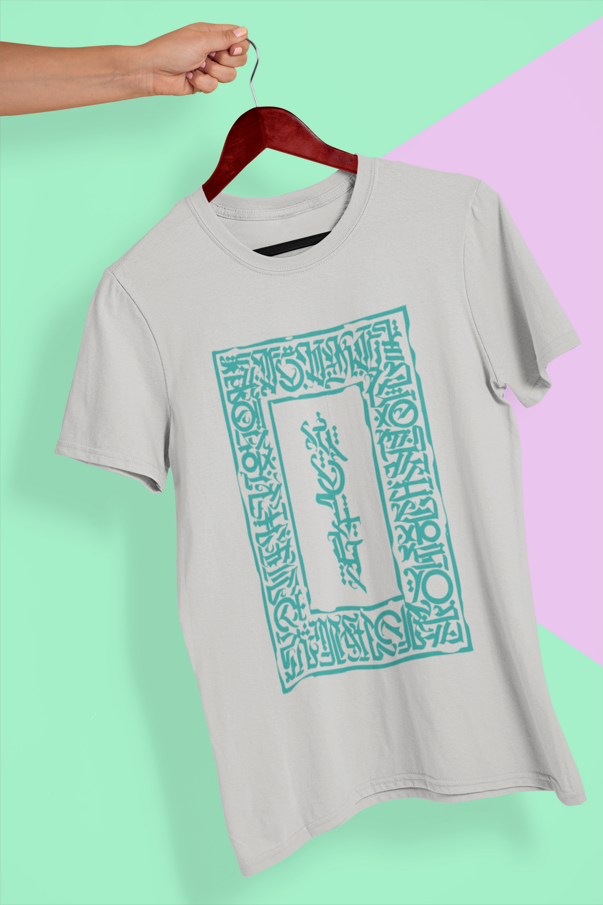 Vintage Ornate Frame Graphic Tee