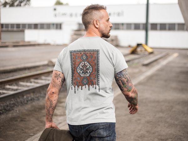 Persian Rug Drip Tee | Back Print
