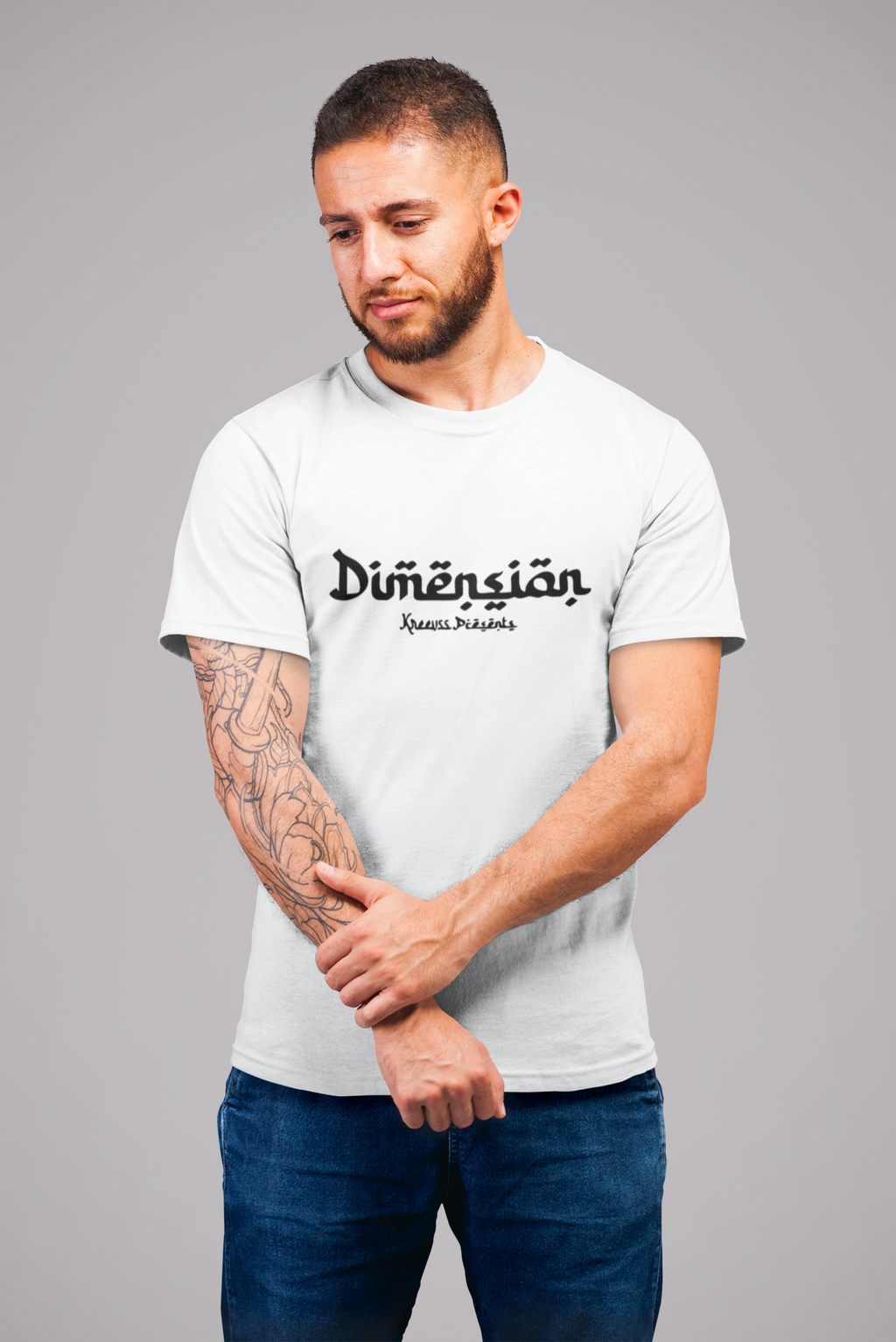 Dimension Arabic Tee | Fusion Typography