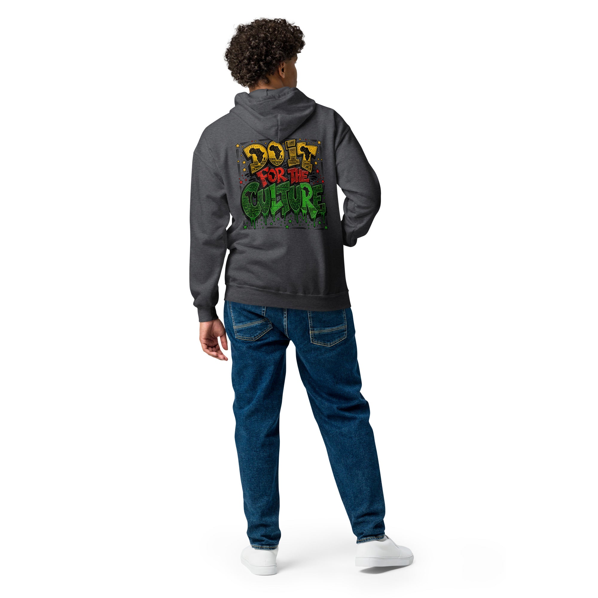 Cozy Fleece Heavyweight Hoodie For Men Secondary image