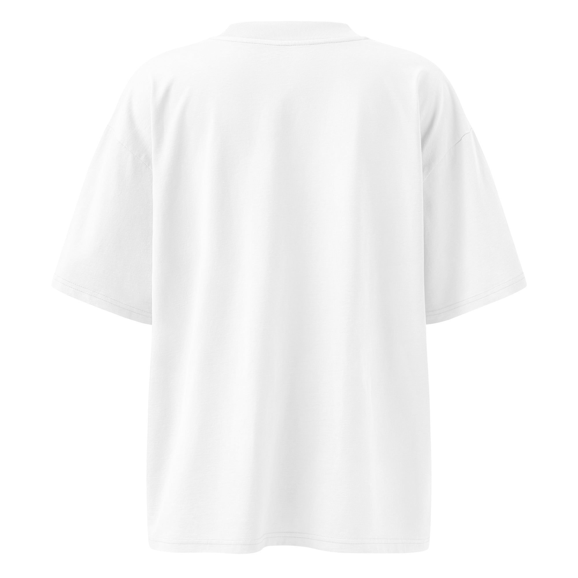 Unisex organic oversized high neck t-shirt Secondary image