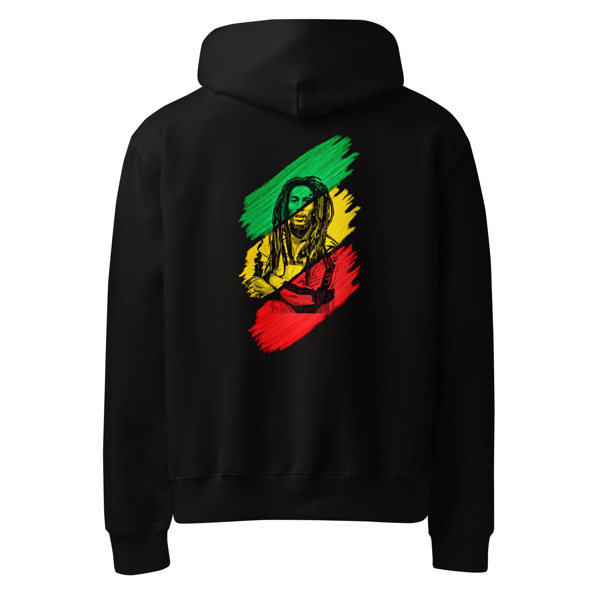 Reggae Legend Portrait Graphic Hoodie Secondary image