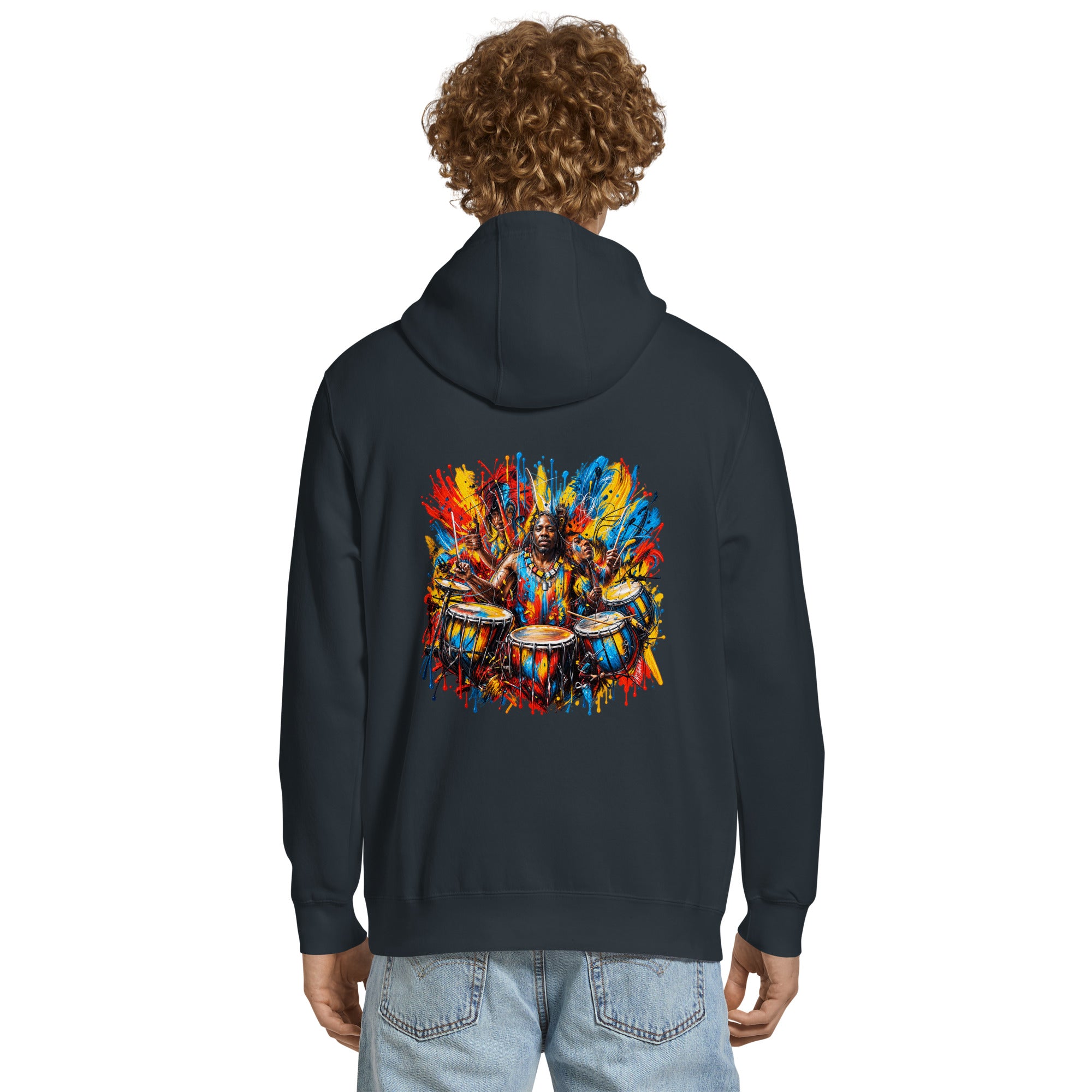 Aesthetic Vintage Wash Hoodie for men Secondary image